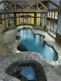 28 Stunning Pool Landscaping Design Ideas Landscapepoolideas Poolideas Landscapeideas Sassykatc Indoor Swimming Pool Design Indoor Pool Design Pool Houses