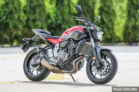 The 270° crankshaft is based on yamaha's crossplane concept, and the bore × stroke of 80.0 mm × 68.6 mm and 11.5:1 compression ratio produce maximum torque at 6,500 rpm. Review 2016 Yamaha Mt 07 A Hooligan Bike In Commuter Clothing With Some Touring On The Side Paultan Org