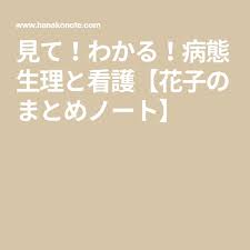 見て わかる 病態生理と看護 花子のまとめノート 看護 看護理論 看護ノート