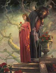 Beauty And The Beast An Art Print By Allen Douglas Inprnt
