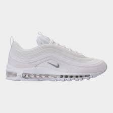 Right View Of Men S Nike Air Max 97 Casual Shoes In White Wolf Grey Black Get The Black Ones Nike Air Max Nike Air Max 97 Mens Nike Air