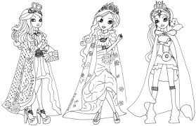 Ever After High Legacy Day Coloring Page Coloring Pages For Girls Ever After High Coloring Books