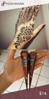 2 Brown Henna Cones Brown Henna Henna Cones Henna Hand Tattoo