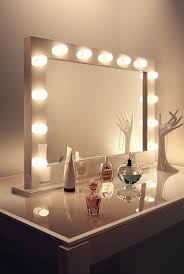 Vanity desk with mirror and lights ikea furniture. Vanity Mirror With Lights Desk Shefalitayal