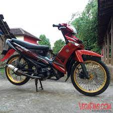 Modifikasi vega r new merah marun. Modifikasi Motor Vega Zr Merah Marun Merah Warna Motor