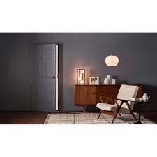 Classic lounge mid century lamp. Table Lamp Opal 3d Effect Globes In Black Box Frame Midcentury Lamps