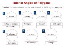 Angles Of Polygons Find The Sum Of The Measures Of The Interior Angles Of A Polygon Find The Sum Of The Measures Of The Exterior Angles Of A This Scallop Ppt