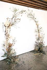 Floral Ceremony Backdrop Wedding Backdrop Decorations Wedding Arch Rustic Wedding Arch