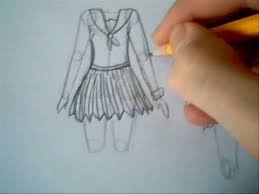 Clothing is very important in anime / manga character drawing. How To Draw Manga School Clothes Youtube