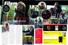 Pin By Ijam Core Design On Magazine Layout Filem Magazine Layout The 5th Wave Layout Design