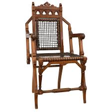 George Hunzinger Arm Chair Usa 1880 S Beautiful Aesthetic Movement Arm Chair Gothic Style Revival Armchair Vintage Aesthetic Movement Aesthetic Roots