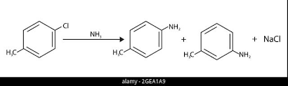 Reaction Of Chlorobenzene E With Sodium Amide (Nanh2) In Liquid Ammonia  (Boiling Point = -33Â°C) Resulted In The Rapid Formation Of Aminobenzene F  (Also Known As Aniline). When The Reaction Is Carried