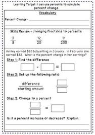 Percent Change And Error Notes Task Cards And A Problem Solving Worksheet Problem Solving Worksheet Task Cards Percents