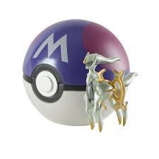 Arceus has confirmed that the original poké balls were made of wood and powered by steam. Pokemon 20th Anniversary Arceus Figure With Master Ball Only At Gamestop Pokemon Toy Pokemon Pokemon 20