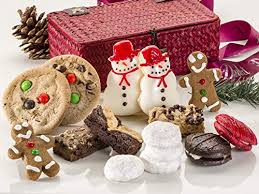 Christmas cookie sparkles are classically soft sugar cookies rolled in sugar sprinkles. Best Sellers Christmas Cookie Gift Wicker Box Assortment Of Fresh Cookies And Pastries Top Christmas Gift For Women Men Family Friends And Corporate Affairs Holiday Gift Set By Dulcet Gift Baskets Buy