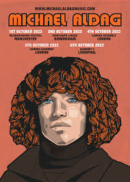 SOCIALIZING' RELEASE AND TOUR ARTWORK FOR MICHAEL ALDAG