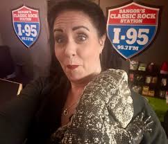 Local legend Mr. Drew and His Animals Too stopped by to say hello to I-95's  Cori in Bangor — and Cori's daughter was lucky enough to get in