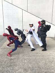 グリスキーGrisky 🐝 on X: JOJO POSE WITH THE SPIDEYS AND CHIEF #TGS2019  #TGSコスプレ #TOKYOGAMESHOW2019 #TokyoGameShow #jojo_anime  #JoJosBizarreAdventure #JOJOsBizzareAdventure #jojos #jojo #Spiderman #halo  #SpiderManFarFromHome #SpiderManHomecoming ...