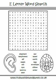 Books had to be … Letter E Puzzle Sheets Kids Puzzles And Games