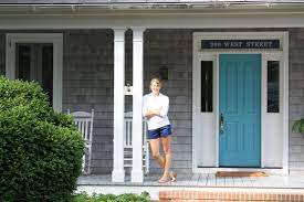 Maybe you would like to learn more about one of these? Img 2957 Jpg Image Turquoise Door Gray House Exterior Grey Houses