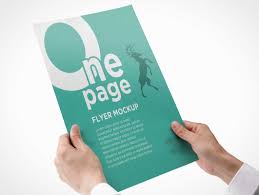 Get downloading and have a detailed idea of how it'll turn out in reality. Single Flyer In Hand Front Page Psd Mockup Psd Mockups