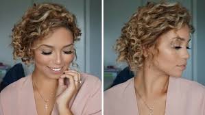 Hot curly hairstyles for different hair lengths. 17 Gorgeous Youtube Tutorials That Are Perfect For People With Curly Hair Naturally Curly Hair Updo Curly Hair Styles Naturally Curly Hair Styles