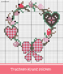 Stickvorlage zu weihnachten kostenlos, kreuzstichvorlagen winter, stickmuster weihnachten, stickvorlagen weihnachten, kreuzstich baby zu weihnachten stickvorlage bild. Trachtenkranz Zum Oktoberfest Sticken Entdecke Zahlreiche Kostenlose Charts Zum Sticken Kreuzstichblumen Sticken Minikreuzstich