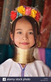 Padaung (copper neck) may refer to: Junges Kind Der Langhals Frauen Padaung Tribe Stockfotografie Alamy