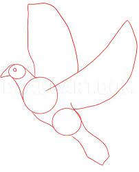 How to draw a dove easy step by step.drawing and painting 3 dimensional art. How To Draw A Dove Step By Step Drawing Guide By Dawn Dragoart Com