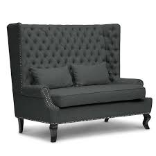 Baxton studio owstynn gray linen modern banquette bench. Baxton Studio Eversleigh Gray Linen Modern Banquette Bench