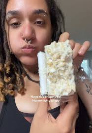 Rice Krispies Treats with Honey Stick