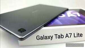 Samsung Galaxy Tab A7 Lite design and ...