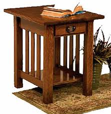 Porch & den miro mission wood end table. Elm Crest S Craftsman Collection Of Stickley Mission Style Furniture