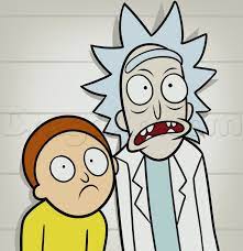 How To Draw Rick And Morty Step By Step Cartoon Network Characters Cartoons Draw Cartoon Charact Rick And Morty Drawing Cartoon Network Characters Drawings