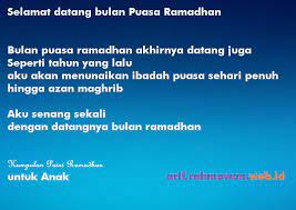 Maybe you would like to learn more about one of these? Kumpulan Puisi Ramadhan Untuk Anak Sd Operator Sekolah