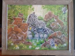 Popples 20 piece puzzle frame tray. Kentaro Nishino 750 Pieces From Ceaco I Do Puzzles With My Disabled Sister She Saw This And Wanted To Share Too Jigsawpuzzles