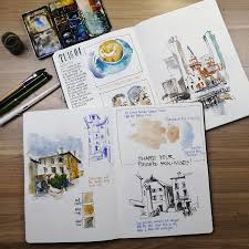 I recently got a 5x7 moleskin sketchbook and i'm pretty obsessed with it at the moment. First Thoughts On The A4 Portrait Format Moleskine Liz Steel Liz Steel