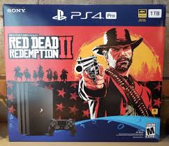 Sony Playstation 4 Pro 1tb Red Dead Redemption 2 Playstation 4 Pro 1tb Console Red Dead Redemption 2 Bundle New Ps4 Gaming Video Red Dead Redemption Red Dead Redemption Ii Ps4 Pro