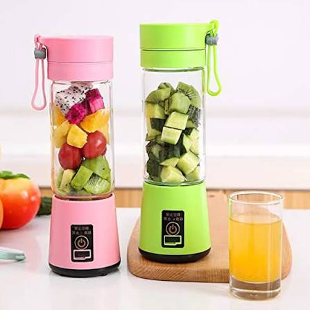 Portable Chargeable Travel Juicer Blender 6 Blade – Household Utensils