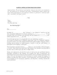 An internship application letter is a letter written to apply for a job wherein a person might like to work as an intern. å…è´¹appointment Letter For Internship Trainee æ ·æœ¬æ–‡ä»¶åœ¨allbusinesstemplates Com