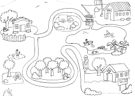 Resultado de imagen para mi comunidad para niños para colorear