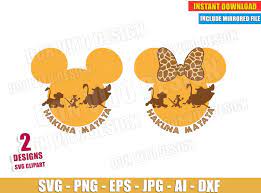 Free Free 202 Lion King Mickey Head Svg SVG PNG EPS DXF File