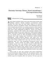 Maybe you would like to learn more about one of these? Secara Etimologis Istilah Wiraswasta Berasal Dari Kata Wira Dan Swasta Wira Course Hero