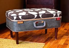 Weekend Projects 5 Very Versatile Diy Ottomans Diy Ottoman Repurposed Furniture Diy Suitcase