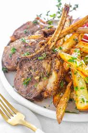 If you don't have a preheat option, then turn the air fryer on for 2 minutes. Air Fryer Lamb Chops Pretty Delicious Eats