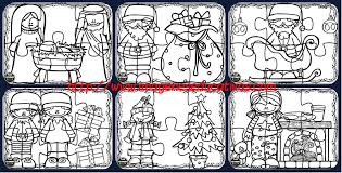 Juega juegos gratis en línea en paisdelosjuegos.com.ec, la máxima zona de juegos para chicos de toda edad! Puzzles De Navidad Para Colorear Imprimir Recortar Plastificar Y Jugar Imagenes Educativas