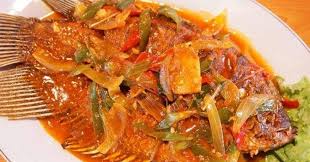 Bersihkan udang dari kepala,kulit dan. Gurame Saos Padang