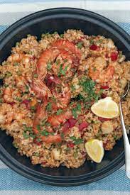 Seafood Paella And Saffron Aioli Recipe Recipe Paella Seafood Paella Seafood Recipes