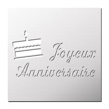 Pochoir Joyeux Anniversaire En 2020 Pochoir Anniversaire Joyeuse Anniversaire