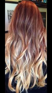 Red To Blonde Ombre Ombre Hair Blonde Red Blonde Ombre Red To Blonde